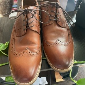 Aldo Wingtip Leather Shoes